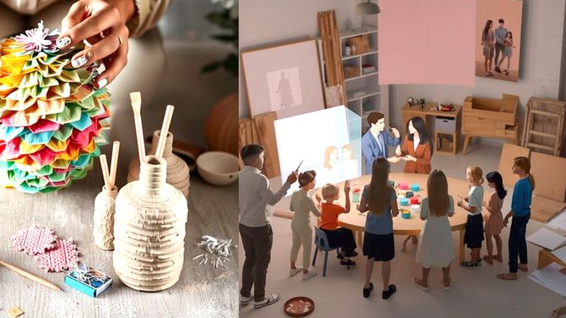 Un taller creativo y armonioso emerge