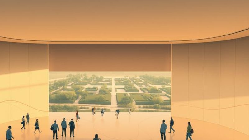 Un espacio tranquilo y organizado visualmente