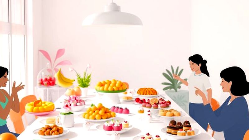 Una mesa festiva y sostenible celebra la abundancia