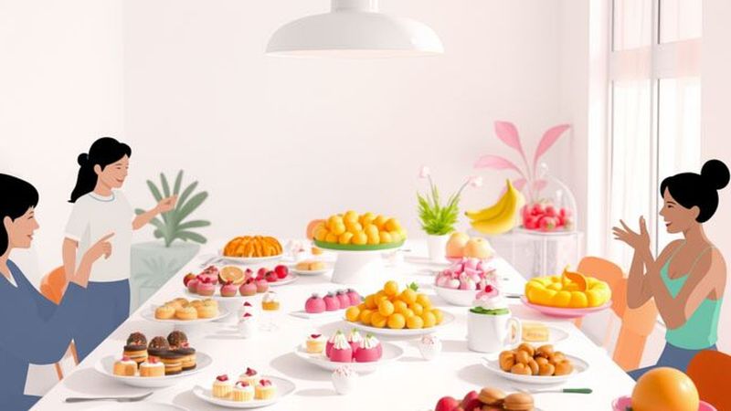 Una mesa festiva y sostenible celebra la abundancia