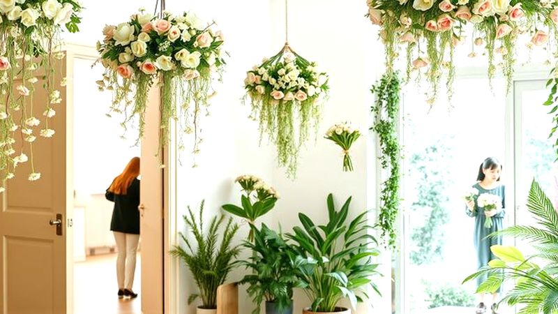 Flores delicadas crean serenidad y armonía