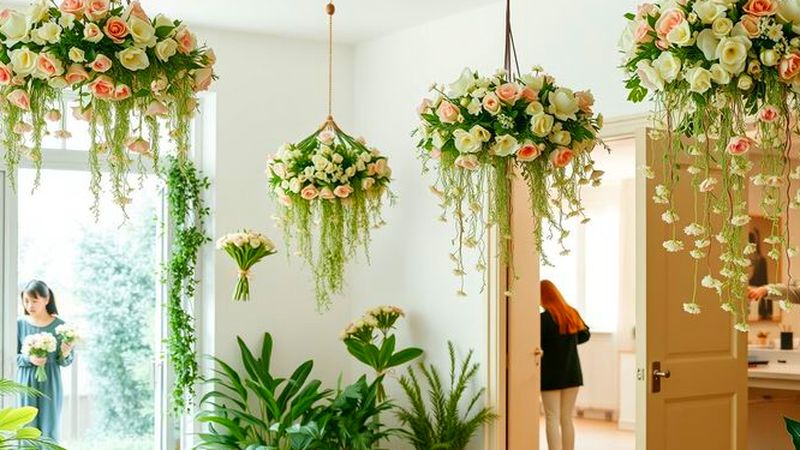 Flores delicadas crean serenidad y armonía