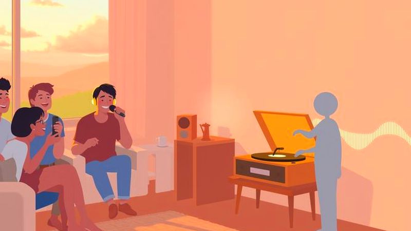 Un estudio vibrante celebra la conexión musical