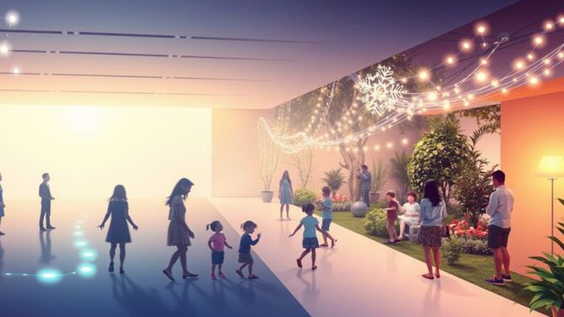 Un espacio digital y sereno celebra la unión