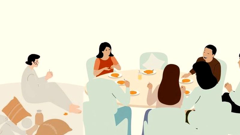Una reunión tranquila y armoniosa se celebra