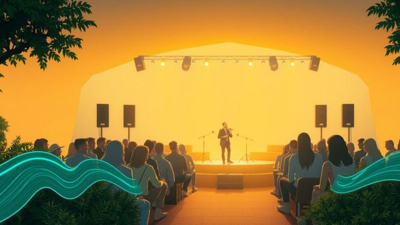 Un escenario musical suave y conectado