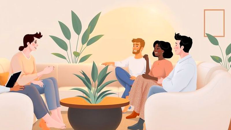Un salón acogedor invita a la charla tranquila