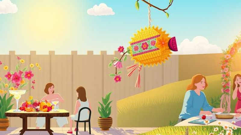 Un festín vibrante y alegre florece