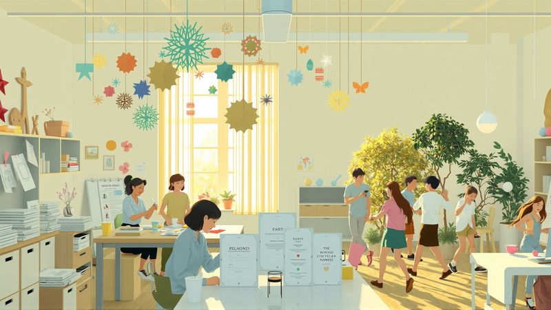 Un taller festivo y creativo brilla