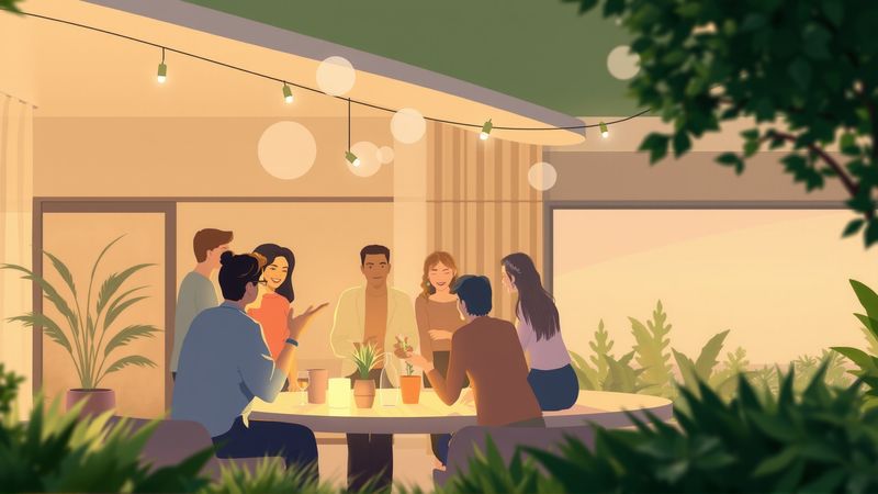 Un espacio cálido celebra la conexión
