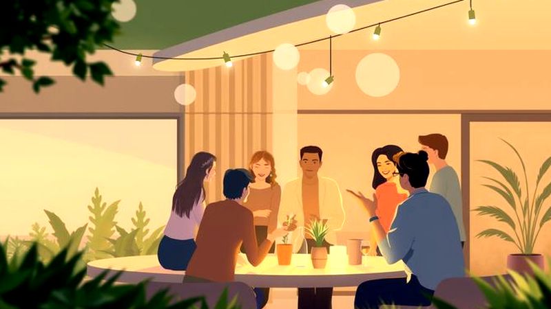 Un espacio cálido celebra la conexión