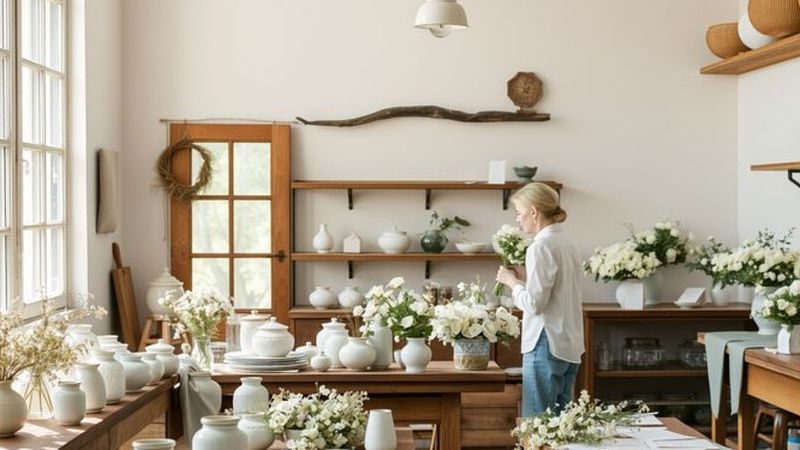 Un taller luminoso y creativo florece