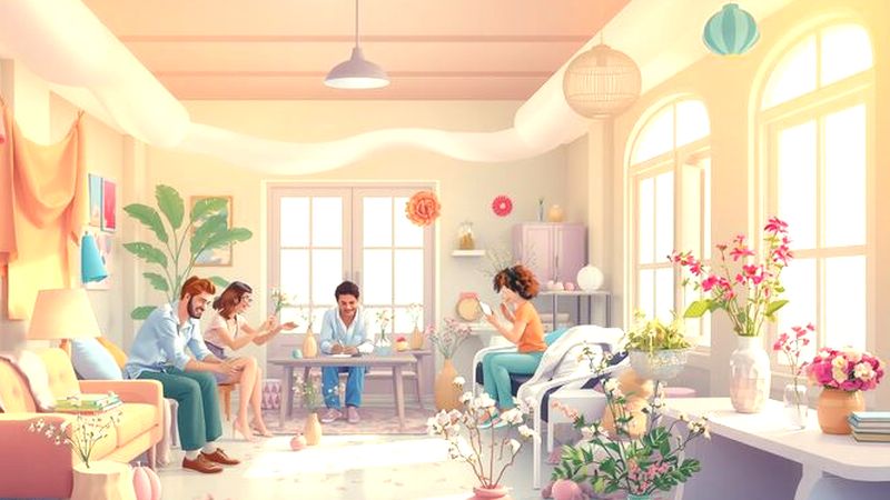 Un espacio cálido celebra la creatividad comunitaria