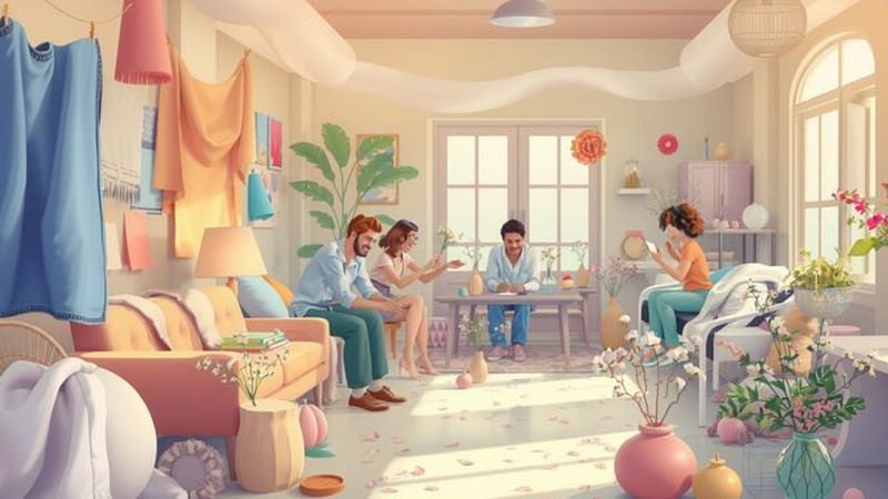 Un espacio cálido celebra la creatividad comunitaria